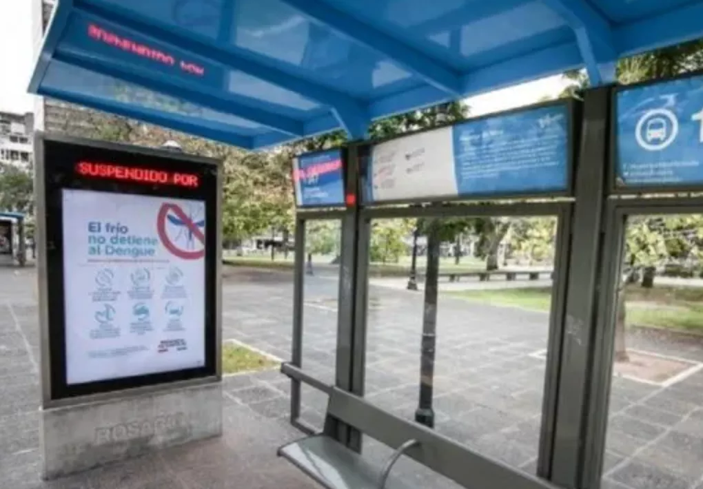PARO DE COLECTIVOS EN ROSARIO TRAS AMENAZA NARCO