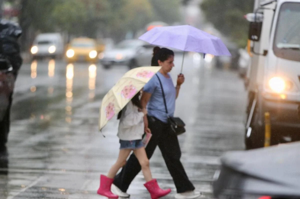 Alerta meteorológica en Santa Fe: lluvias intensas, ráfagas y brusco descenso de temperatura