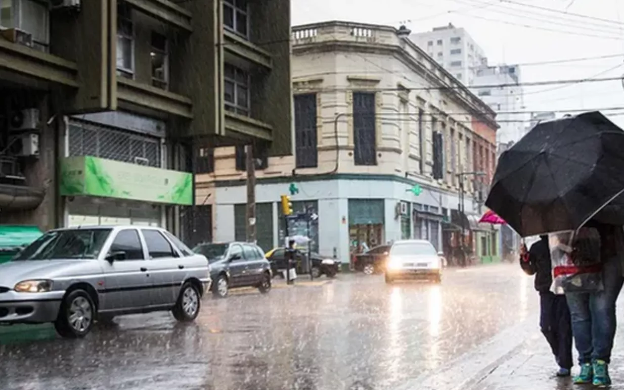 LLUVIAS INTENSAS PARA JUEVES Y VIERNES