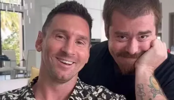 DESOPILANTE ENCUENTRO ENTRE MESSI Y MIGUE GRANADOS