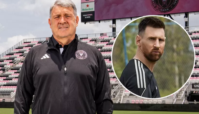 MARTINO SE REFIRIÓ A LA LESIÓN DE MESSI "TIENE FATIGA MUSCULAR"