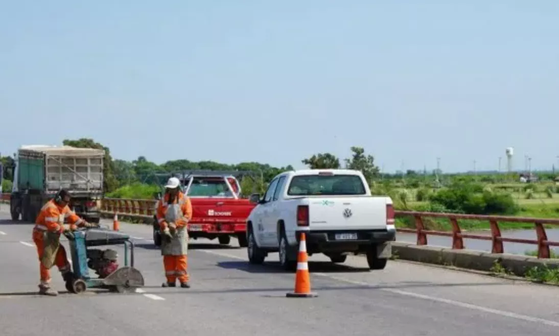 EL MIÉRCOLES POR LA NOCHE SE RETOMARÁN LOS TRABAJOS SOBRE EL PUENTE DEL SALADO