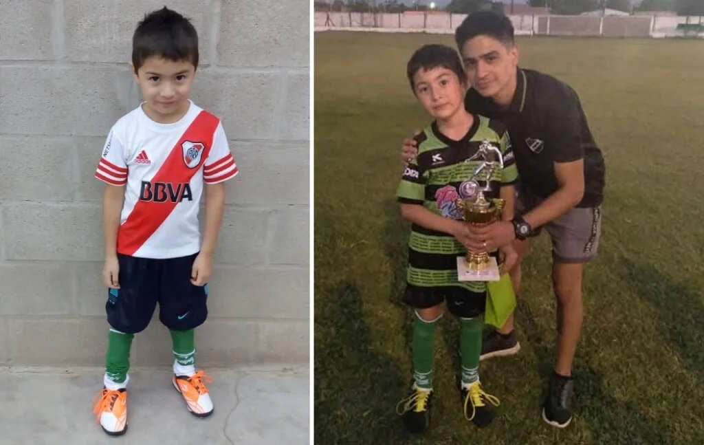 Ian y su papá: un tatuaje, el club River y un dolor que no tiene consuelo