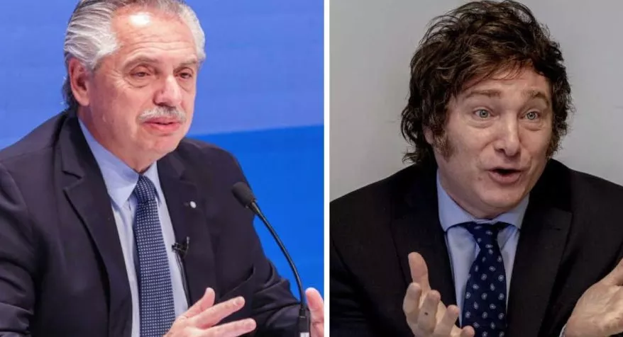 HOY ALBERTO FERNÁNDEZ SE REÚNE CON JAVIER MILEI