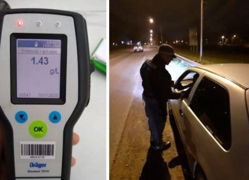 Alcoholemia positiva y brutal agresión: tres detenidos por golpear a un inspector en Freyre y Pellegrini