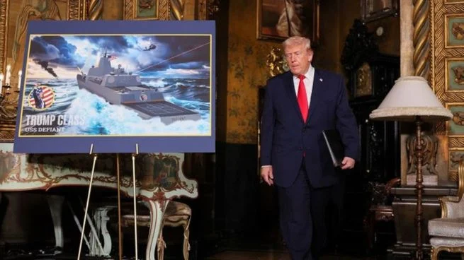 Trump anuncia una nueva "Flota Dorada" con acorazados de la "clase Trump", los más poderosos de la historia de EE.UU.