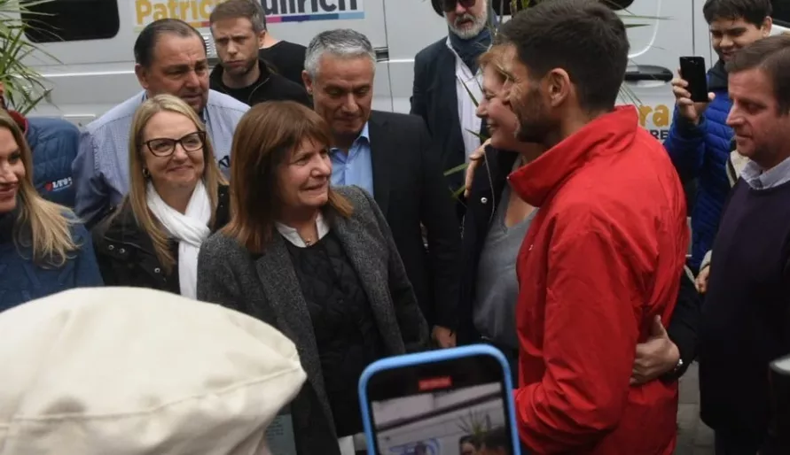 BULLRICH VISITO LA CAPITAL