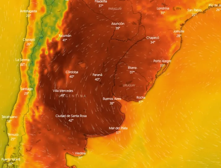 Sigue vigente el alerta por calor extremo en Santa Fe: cuándo llega el alivio
