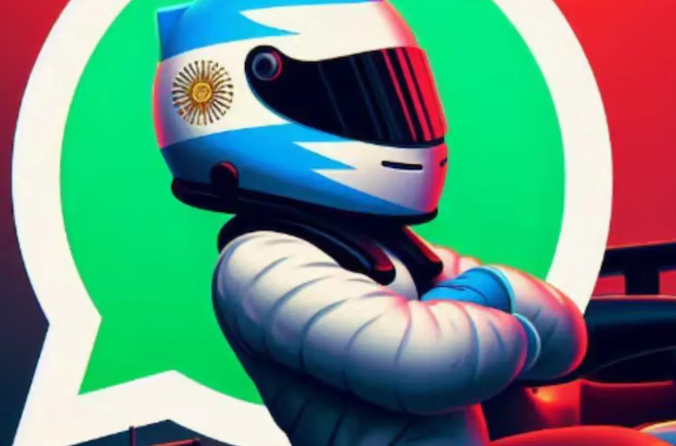 ACTIVA EL “MODO COLAPINTO” EN WHATSAPP Y PERSONALIZA TU ÍCONO CON EL PILOTO ARGENTINO
