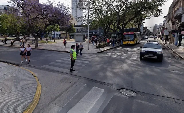 Agredieron a una inspectora de tránsito durante un operativo en el centro de Santa Fe