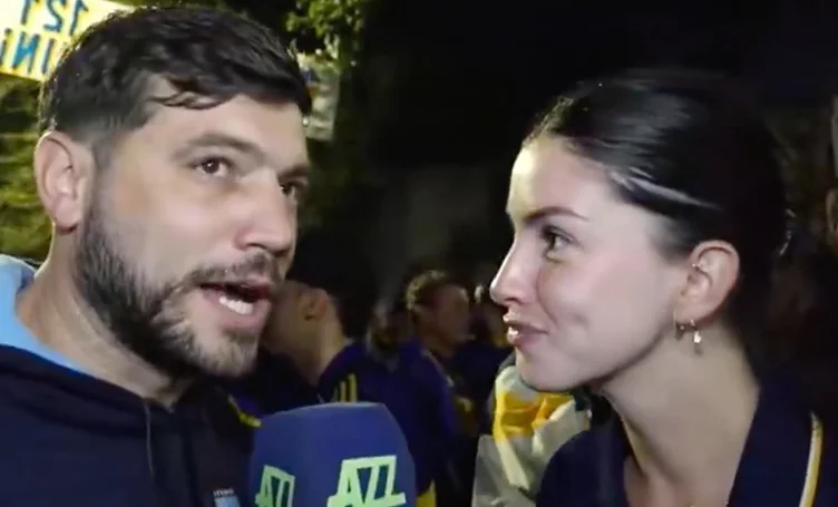 Del móvil viral al beso: la historia de Daniela Iker que nació en La Bombonera