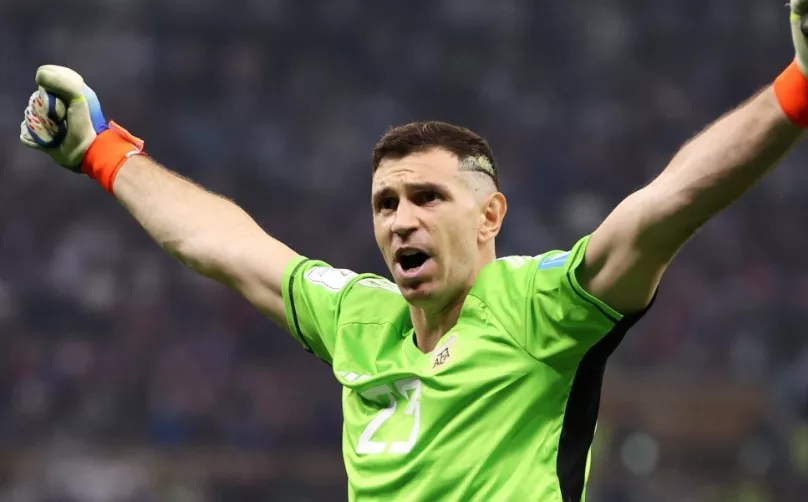 EL DIBU MARTÍNEZ "SOY UN HINCHA MÁS DE LA SELECCIÓN"