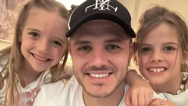 Icardi volvió a ver a sus hijas: el rol de Wanda y la ausencia de la China Suárez