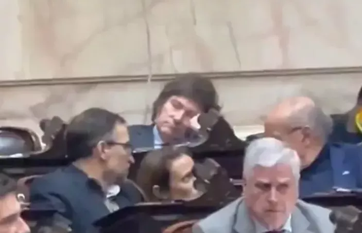 CRITICAN A MILEI POR DORMISE EN PLENO TRATAMIENTO SOBRE GANANCIAS