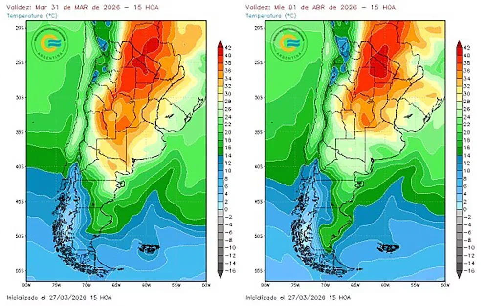 Santa Fe bajo un calor inusual: un bloqueo atmosférico eleva las temperaturas en pleno otoño