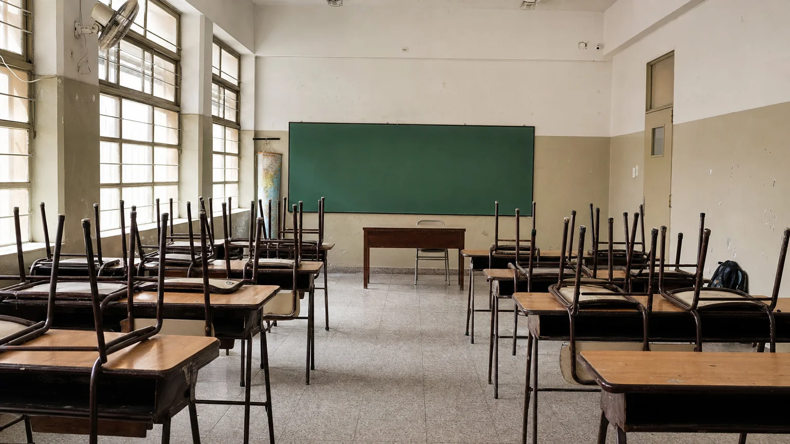 Paro docente: el Gobierno controlará las escuelas y se prepara para un conflicto con los gremios