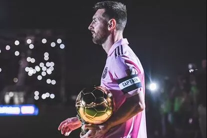 MESSI FESTEJO EN MIAMI SU BALÓN DE ORO