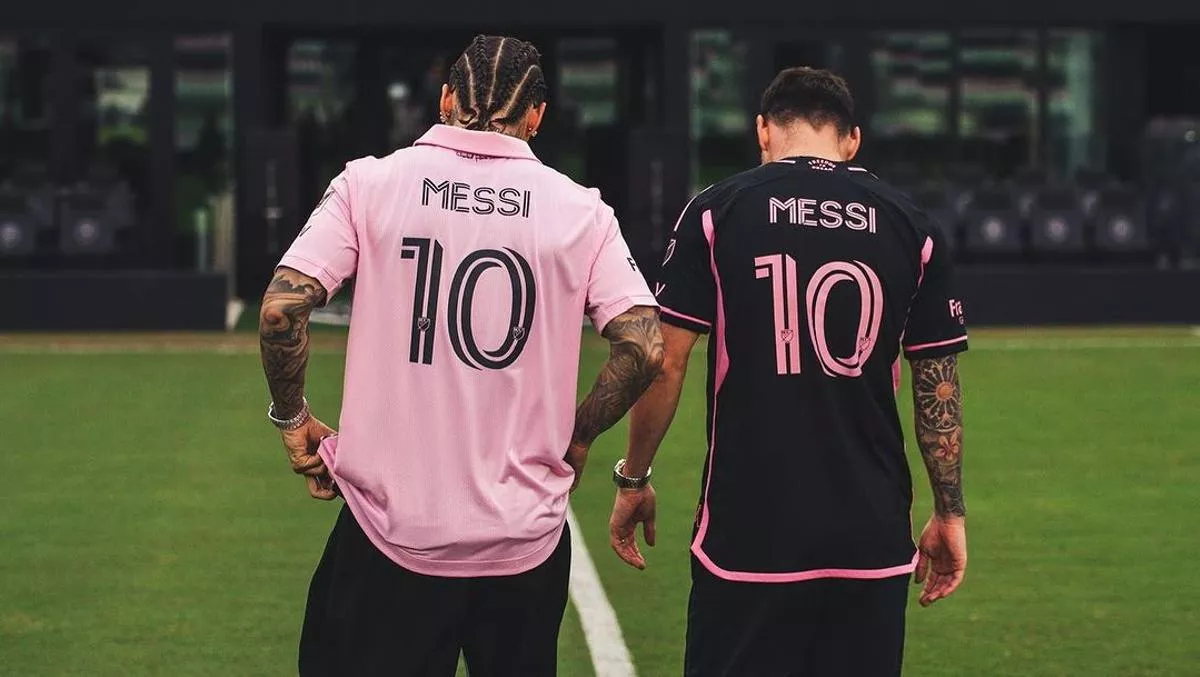MESSI APARECE EN UN VIDEOCLIP CON MALUMA