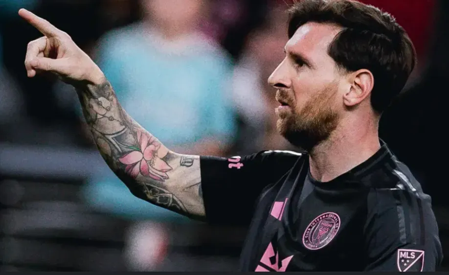 MESSI Y SU GESTO MÁS POLÉMICO