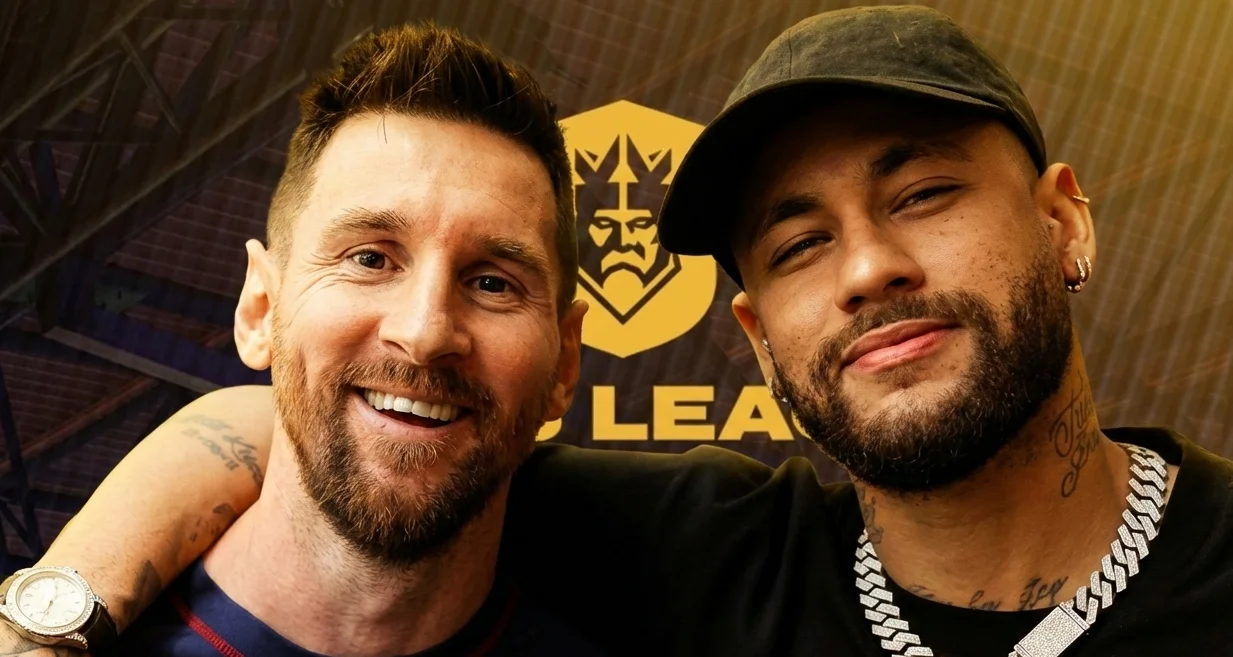 Neymar habló de Messi en pleno streaming y revolucionó Brasil