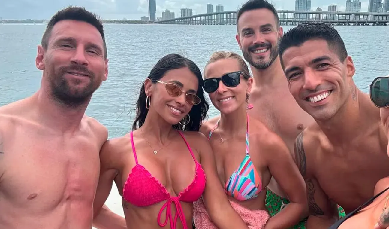 MESSI DISFRUTA DEL VERANO EN FLORIDA MIENTRAS SE RECUPERA DE SU LESIÓN: PASEO EN YATE Y NUEVO LOOK