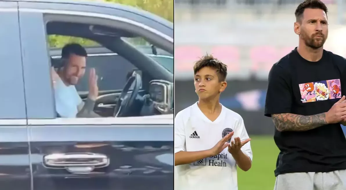 MESSI, DE ESTRELLA A PADRE APLAUDIENDO A THIAGO EN EL CLÁSICO INFANTIL