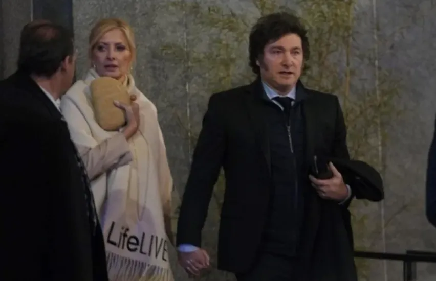 JAVIER MILEI PRESENTÓ A YUYITO GONZÁLEZ EN MEDIO DE SU GIRA POR EE.UU. Y EL ESCÁNDALO CRIPTO