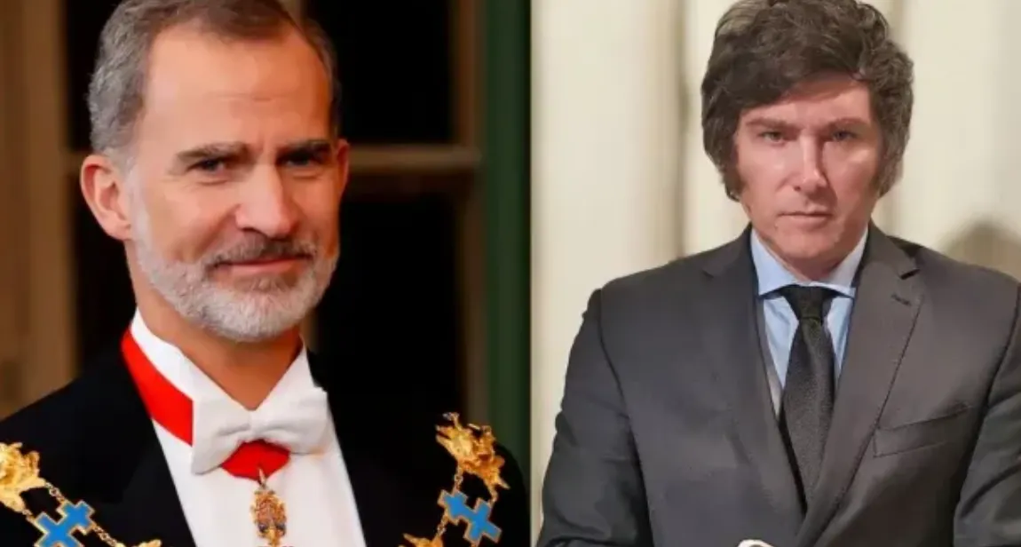 CONFLICTO CON ESPAÑA: EL REY FELIPE VI NO QUIERE REUNIRSE CON MILEI