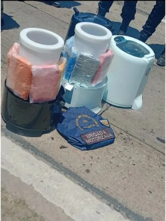 Narcos escondían 13 kilos en electrodomésticos