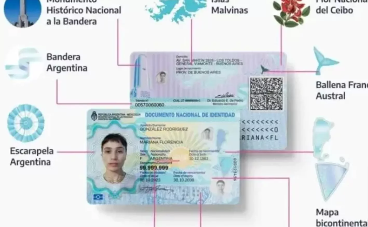 PRESENTARON EL NUEVO DNI ELECTRÓNICO CON CHIP Y QR