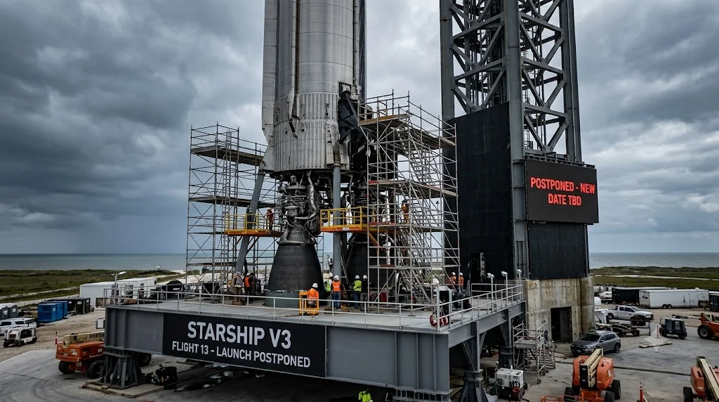 SpaceX aborta en el último segundo el vuelo 13 de Starship y reprograma el lanzamiento para el 20 de julio
