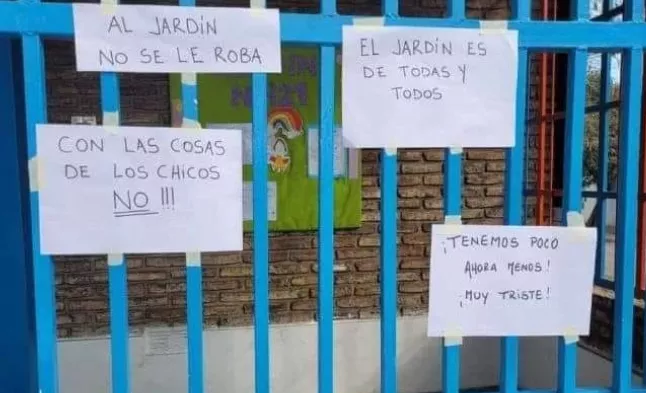 ROBO EN JARDÍN DE INFANTES SAN JOSÉ
