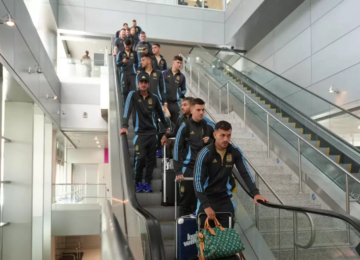 MESSI LIDERA LA CONCENTRACIÓN DE LA SELECCIÓN ARGENTINA EN MIAMI PARA LA COPA AMÉRICA