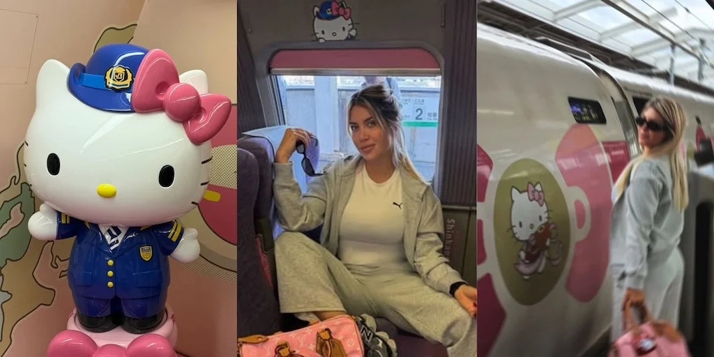 Escándalo en Japón: cuestionan a Wanda Nara por su comportamiento en el tren bala
