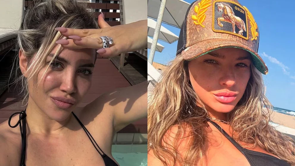 Fuerte cruce: la China Suárez desmintió a Wanda Nara por la malla de su hija